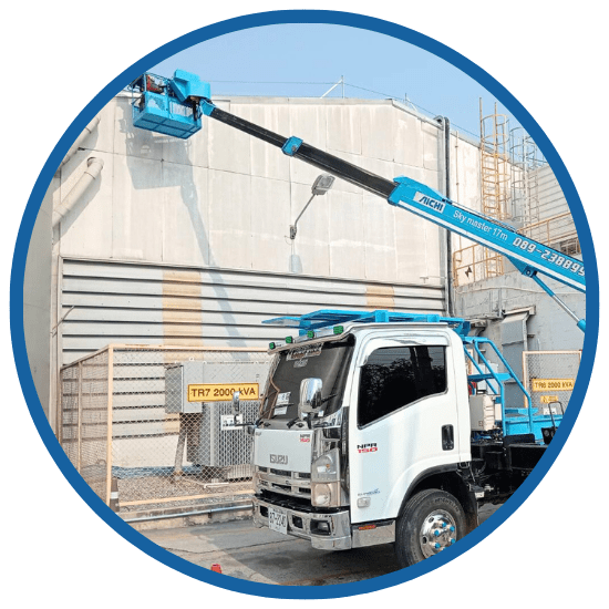 รถเฮี๊ยบติดกระเช้าให้เช่า สระบุรี